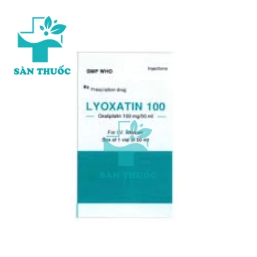 Lyoxatin 100mg/50ml Bidiphar - Thuốc điều trị ung thư trực tràng